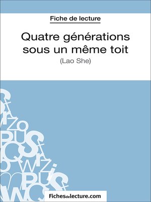 cover image of Quatre générations sous un même toit